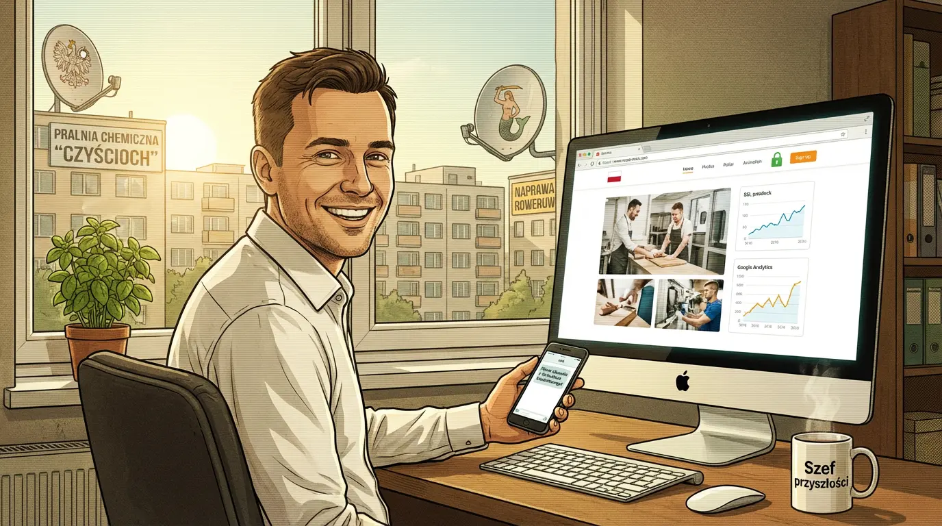 Moja strona wygląda jak z 2003 roku. Tracisz klientów. 5 1769808014730 019c10c6 aea8 7021 9c8f 192d218dd828