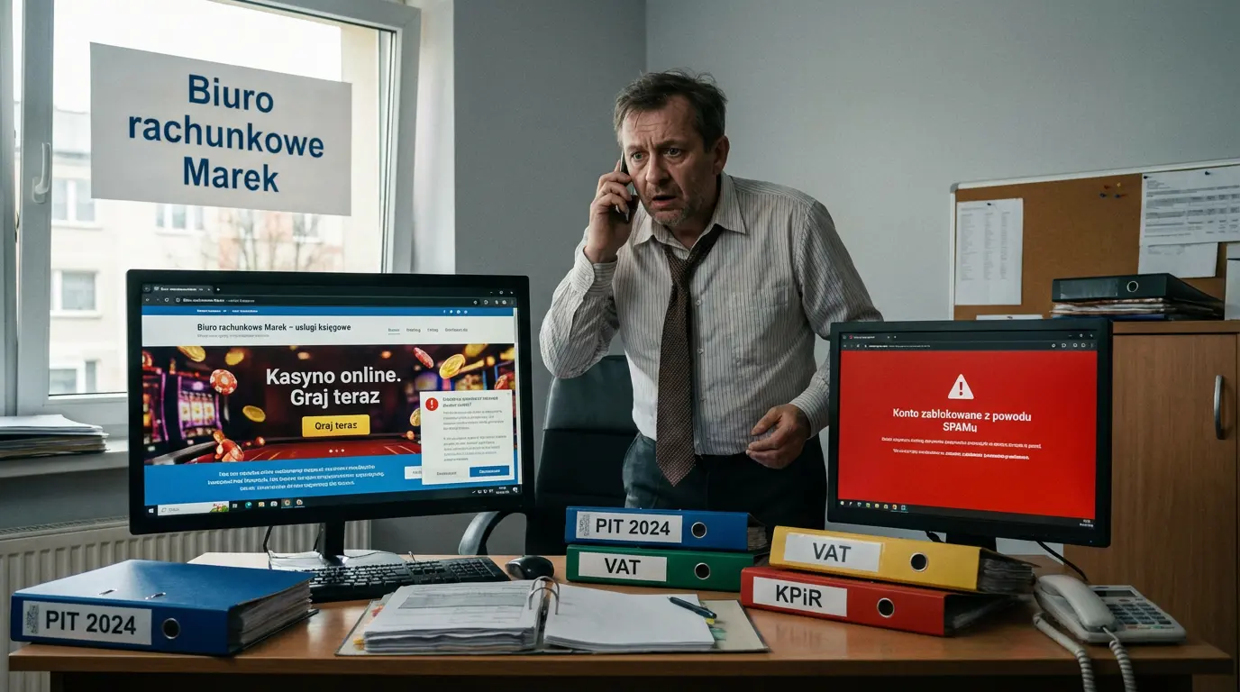 Jak będzie wyglądać, gdy twoja strona będzie zhakowana